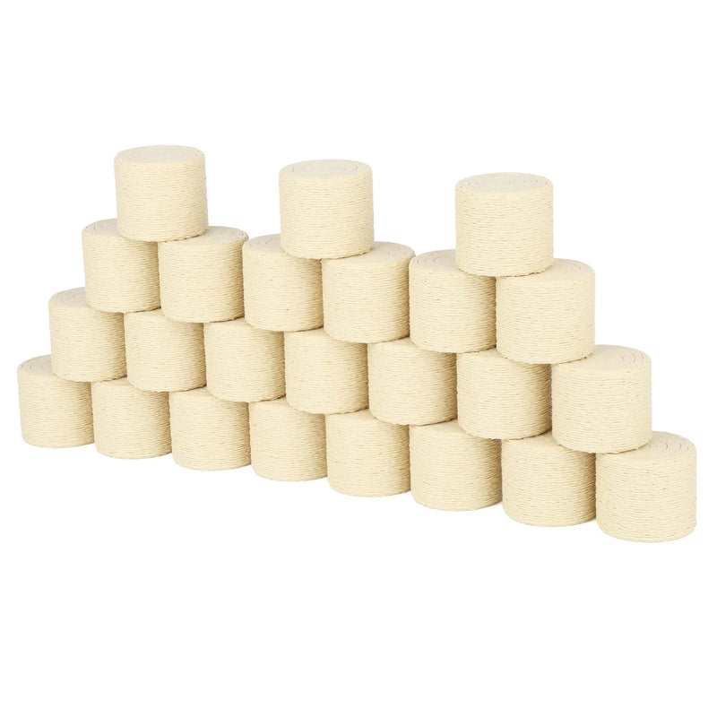 1/64 24-pack of Round Straw Bales, 3D Printed