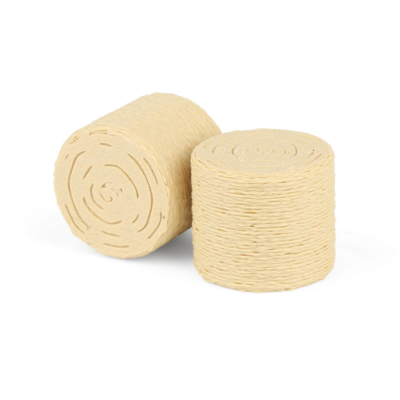1/64 24-pack of Round Straw Bales, 3D Printed