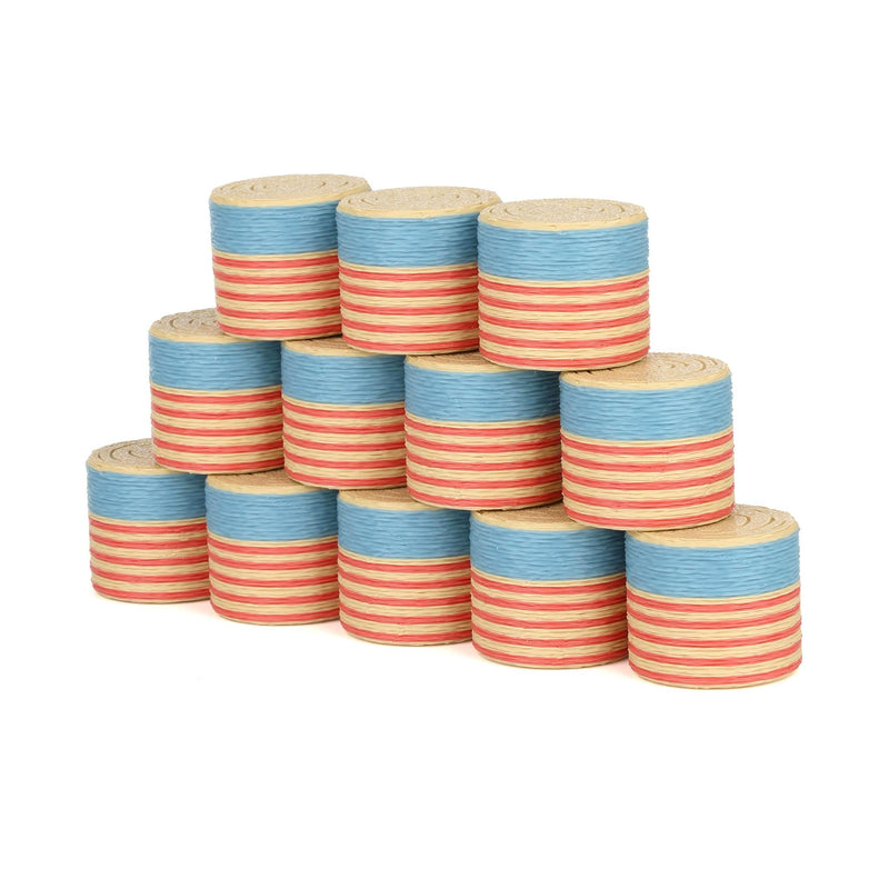 1/64 Round Freedom Wrap Straw Bales 12-Pack by REVD Toys, 3D Printed