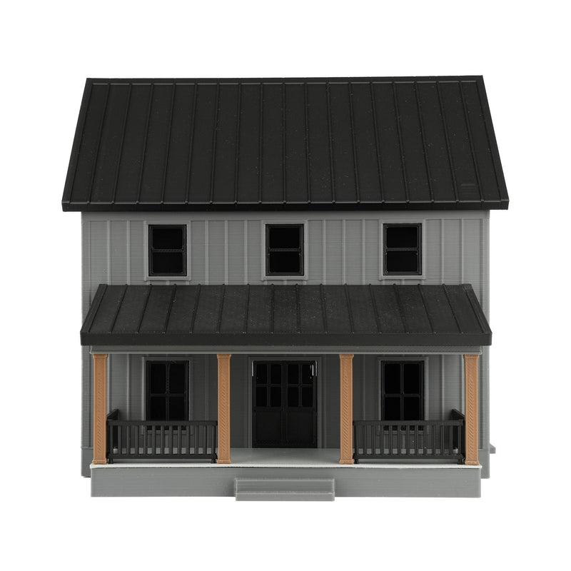 1/64 Charcoal & Black Modern Farmhouse by REVD Toys, 3D Printed