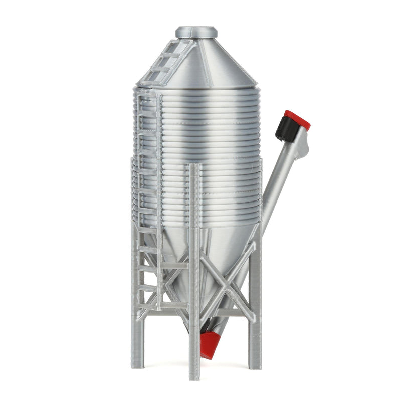 1/64 10-Ton Feed Bin with Auger & Flex Auger Attachments by REVD Toys, 3D Printed