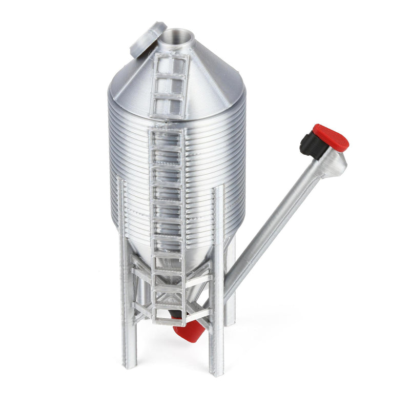 1/64 10-Ton Feed Bin with Auger & Flex Auger Attachments by REVD Toys, 3D Printed