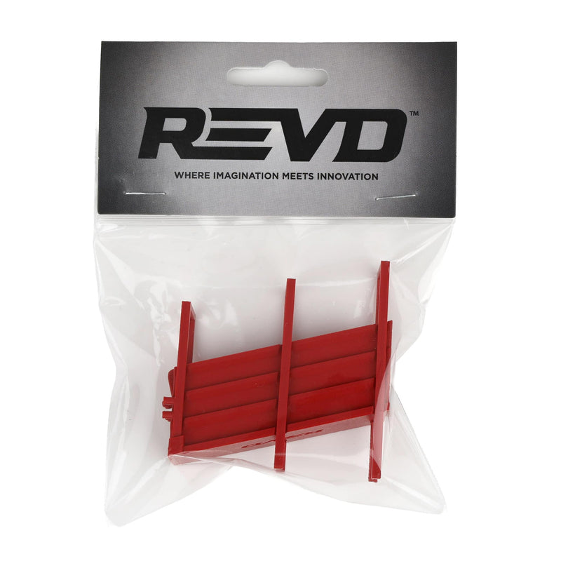 1/64 Red Cattle Loading Ramp with Corral Panels by REVD Toys, 3D Printed