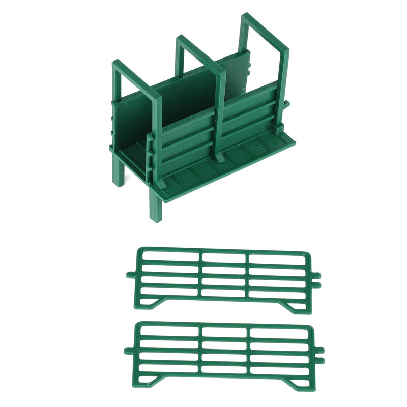 51/64 Green Cattle Loading Ramp with Corral Panels by REVD Toys, 3D Printed