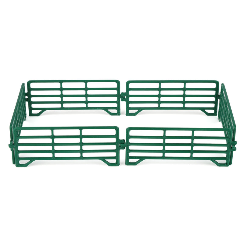 1/64 Green Cattle Corral Panel 6-Pack by REVD Toys, 3D Printed