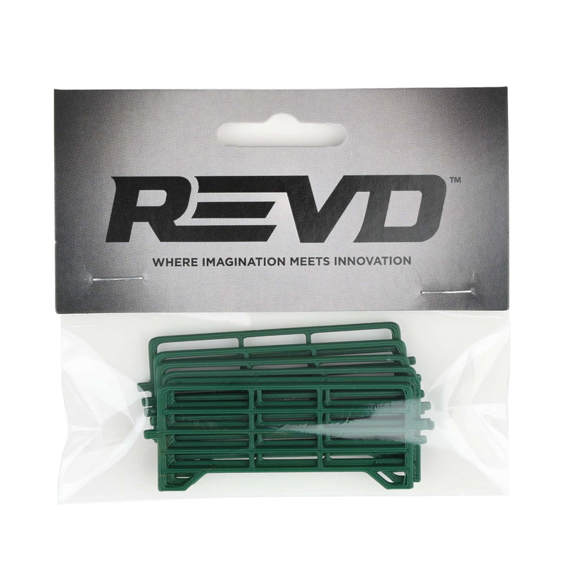1/64 Green Cattle Corral Panel 6-Pack by REVD Toys, 3D Printed