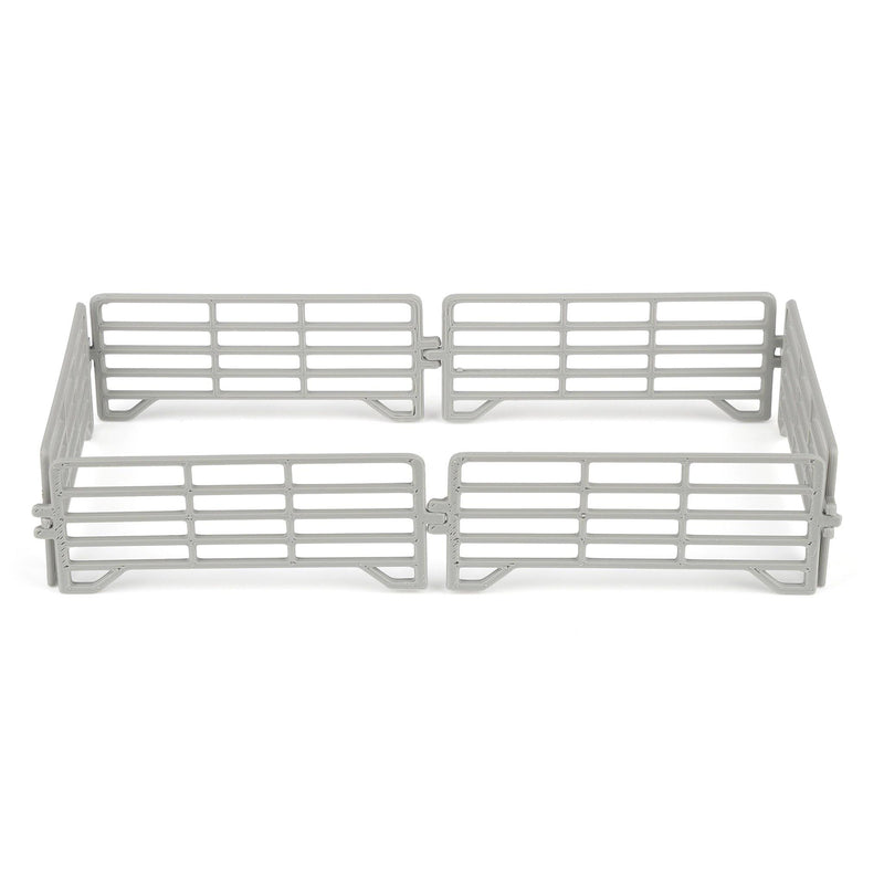 1/64 Gray Cattle Corral Panel 6-Pack by REVD Toys, 3D Printed