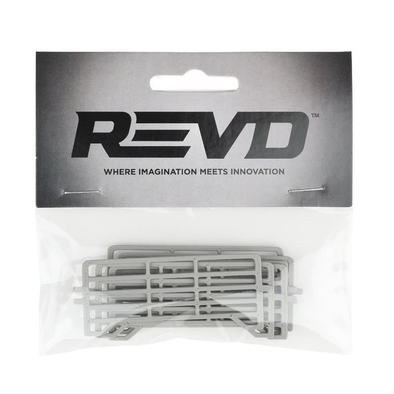 1/64 Gray Cattle Corral Panel 6-Pack by REVD Toys, 3D Printed