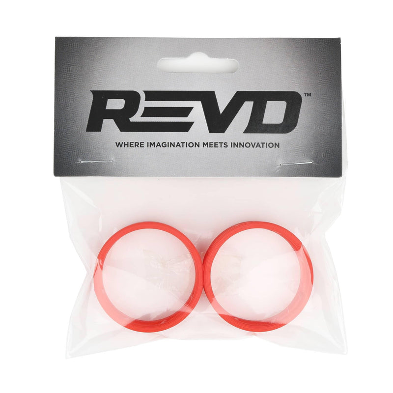 1/64 Red Round Bale Hay Feeder 2-Pack by REVD Toys, 3D Printed