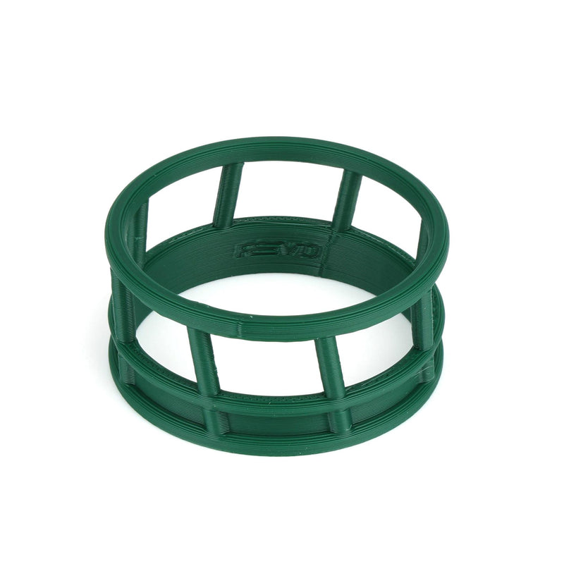 1/64 Green Round Bale Hay Feeder 2-Pack by REVD Toys, 3D Printed