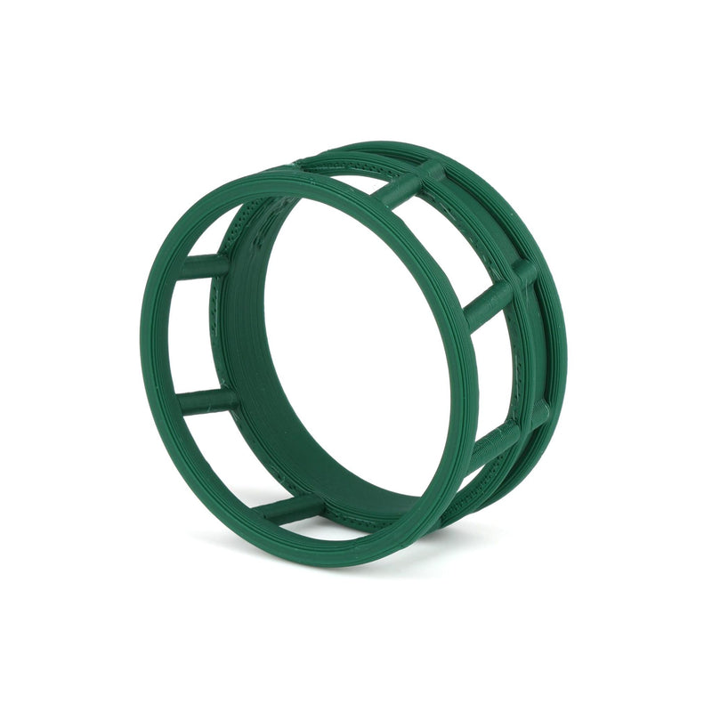 1/64 Green Round Bale Hay Feeder 2-Pack by REVD Toys, 3D Printed