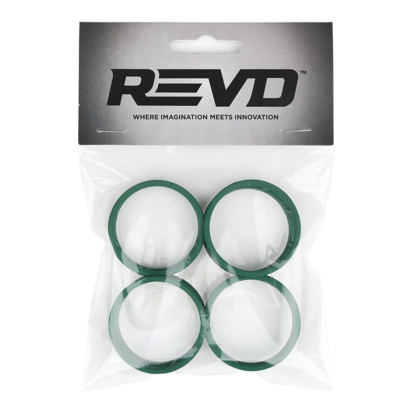 1/64 Green Round Bale Hay Feeder 4-Pack by REVD Toys, 3D Printed