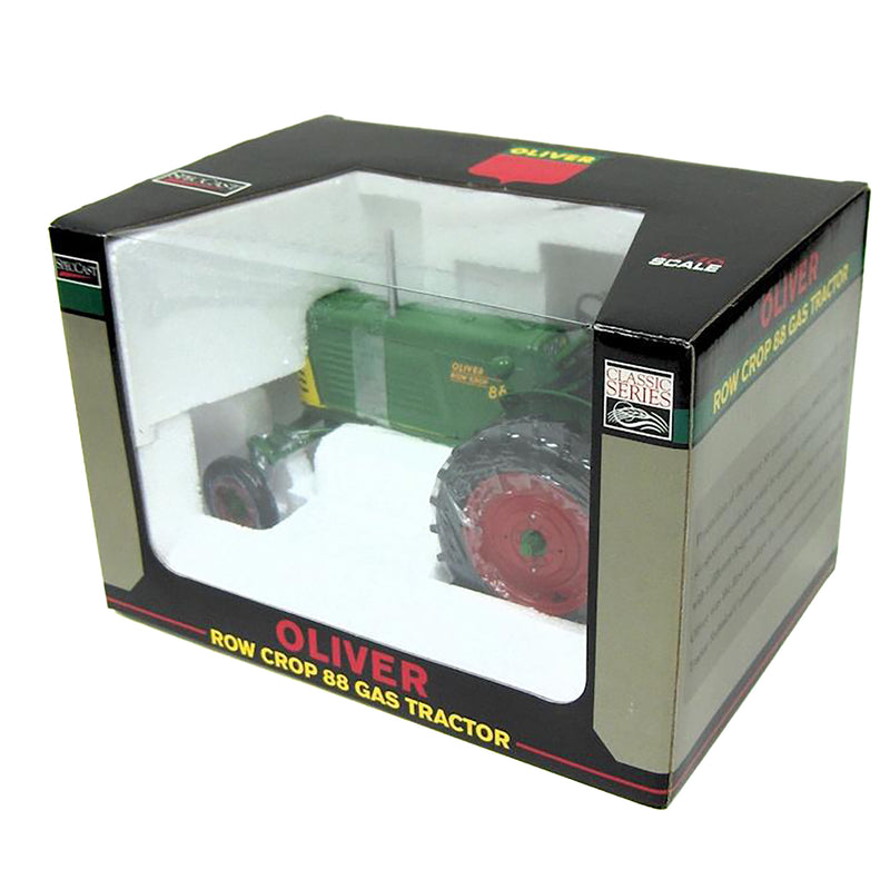 1/16 High Detail Oliver Row Crop 88 Wide Front Gas Tractor by SpecCast