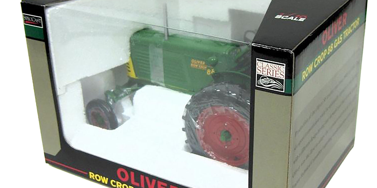 1/16 High Detail Oliver Row Crop 88 Wide Front Gas Tractor by