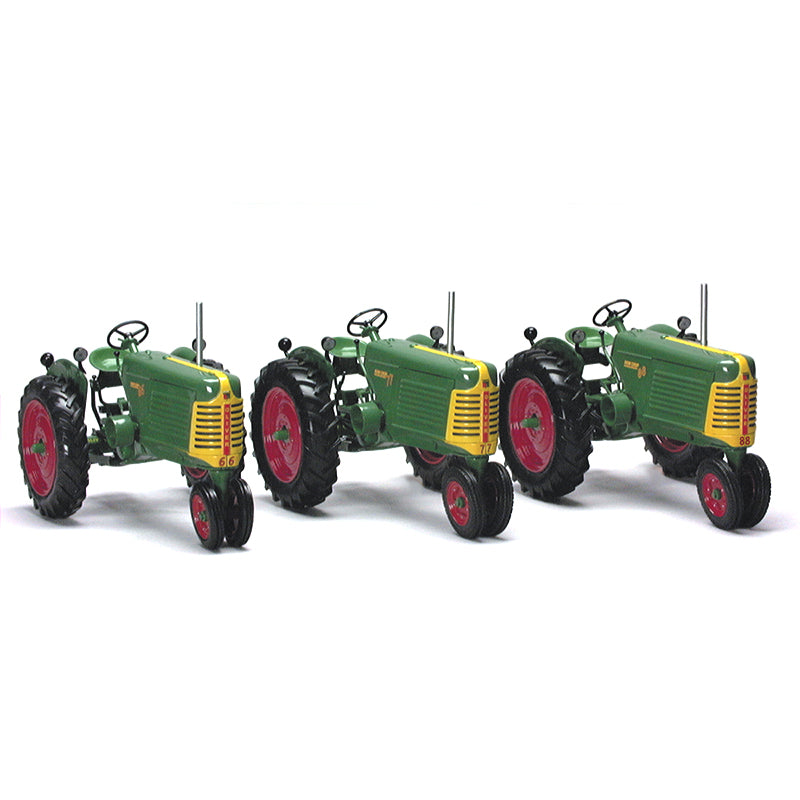 1/16 Oliver 66, 77 & 88 Row Crop "Three Beauties" Tractor Set by SpecCast, Limited Edition