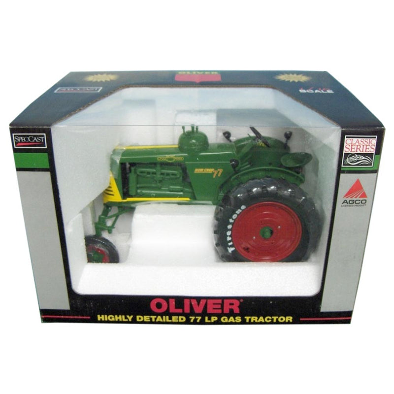 1/16 High Detail Oliver 77 Row Crop Wide LP Gas Tractor with Firestone Tires by SpecCast