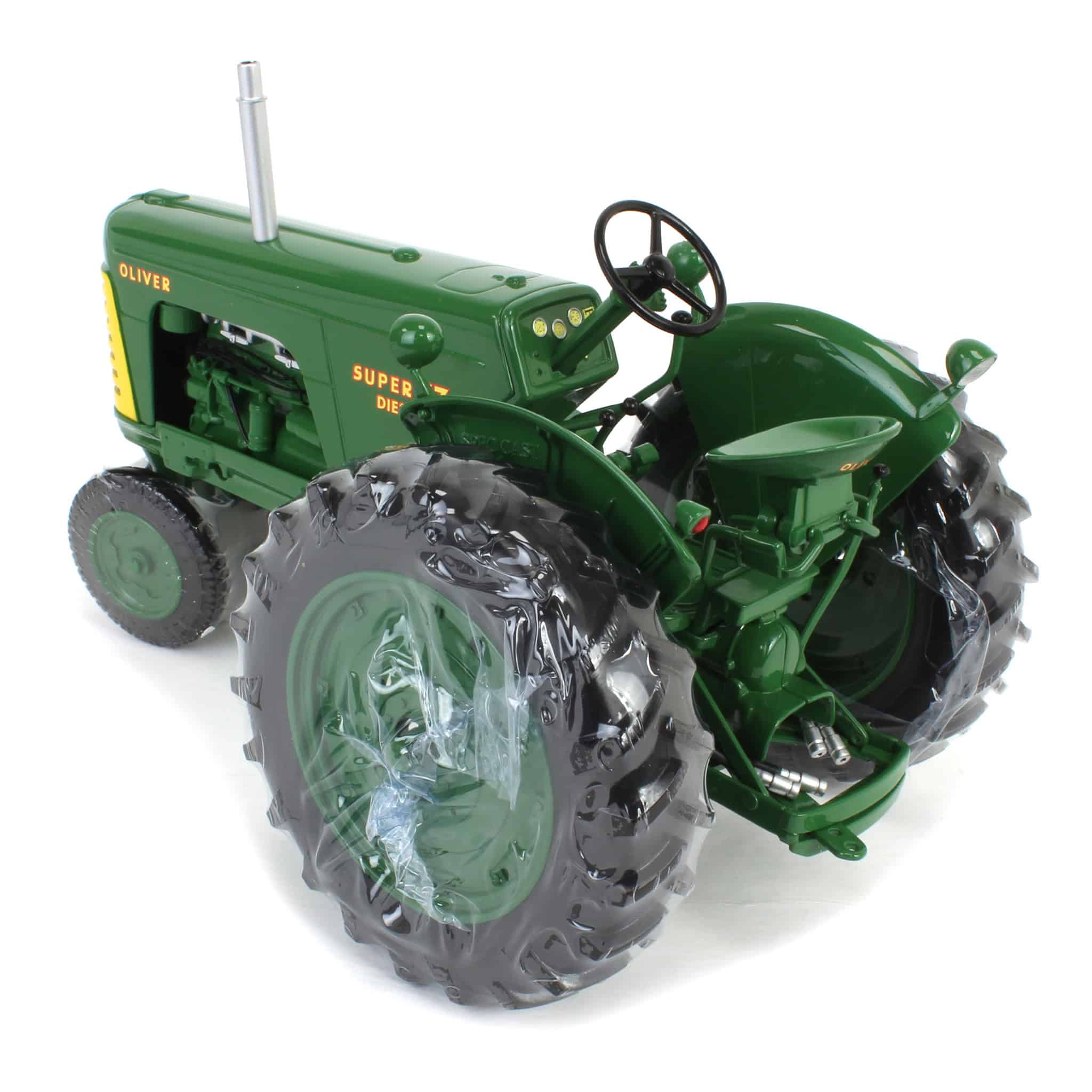 1/16 Oliver Super 77 Diesel Tractor with Green Wheels — Outback Toys