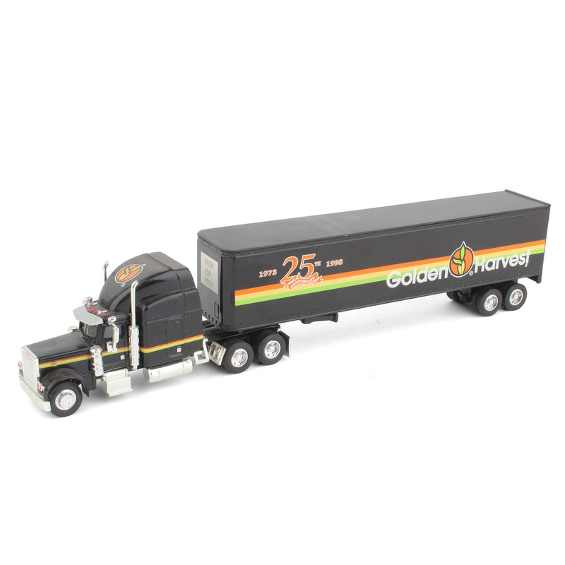 1/64 Golden Harvest 25th Anniversary Limited Edition Peterbilt 379 Semi Truck & Trailer by SpecCast