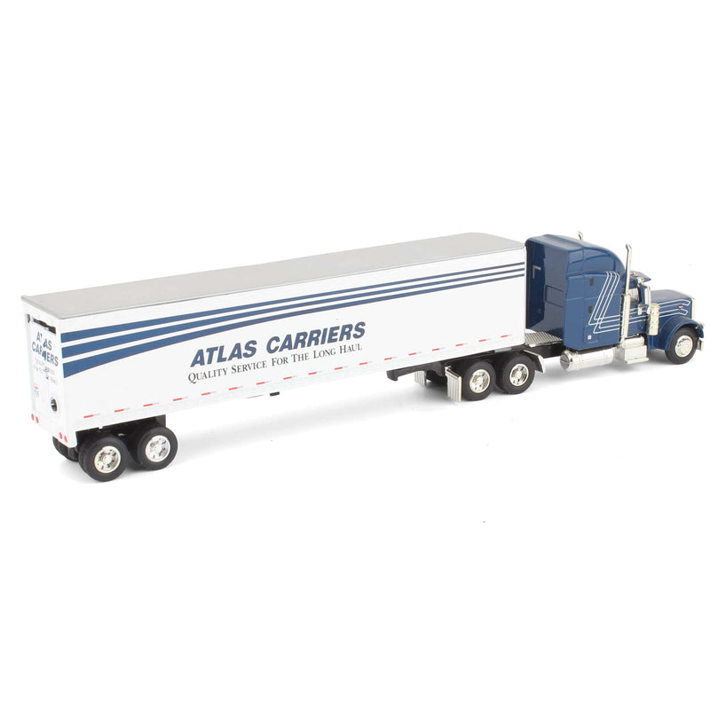 1/64 Atlas Carriers Peterbilt 379 Semi Truck & Trailer Diecast Bank by SpecCast