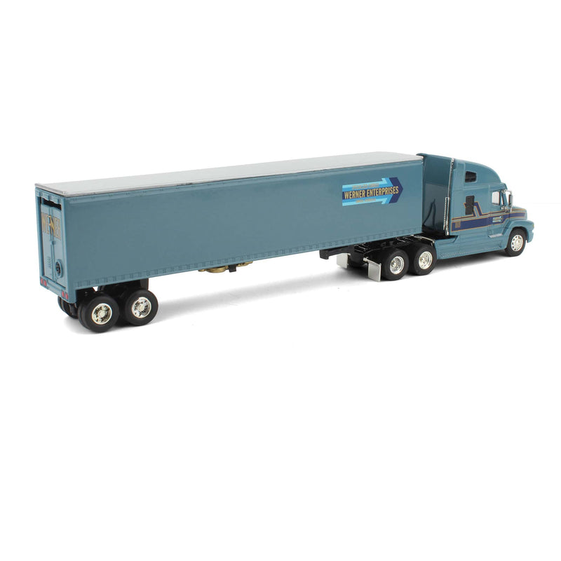 1/64 Freightliner C120 Semi Truck Bank, Werner Enterprises by SpecCast