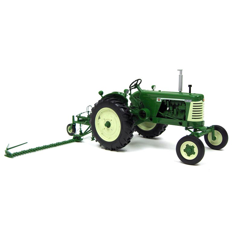 1/16 Oliver 660 Gas with #84 Sickle Mower, 2009 Mark Twain Great River Toy Show by SpecCast