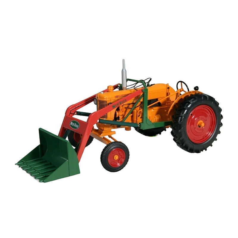 1/16 Minneapolis Moline U Gas Tractor with Wide Front & New Idea 504 Loader by SpecCast