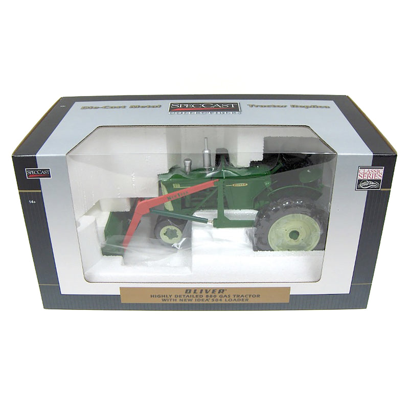 1/16 Oliver 880 Tractor with New Idea Front Loader by SpecCast