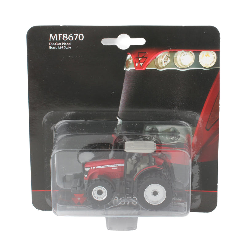 1/64 Massey Ferguson 8670 Tractor with Front Fenders by SpecCast