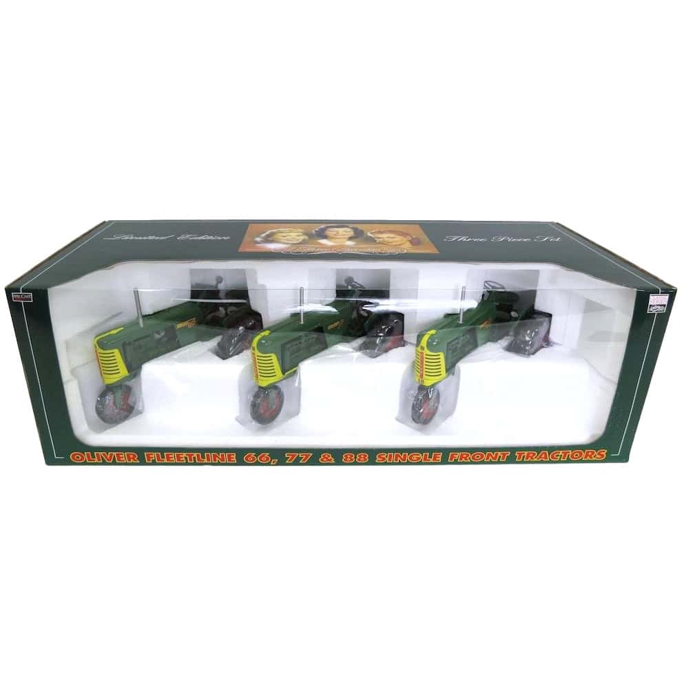 1/16 Oliver 66, 77 & 88 Set with Single Front Wheels — Outback Toys