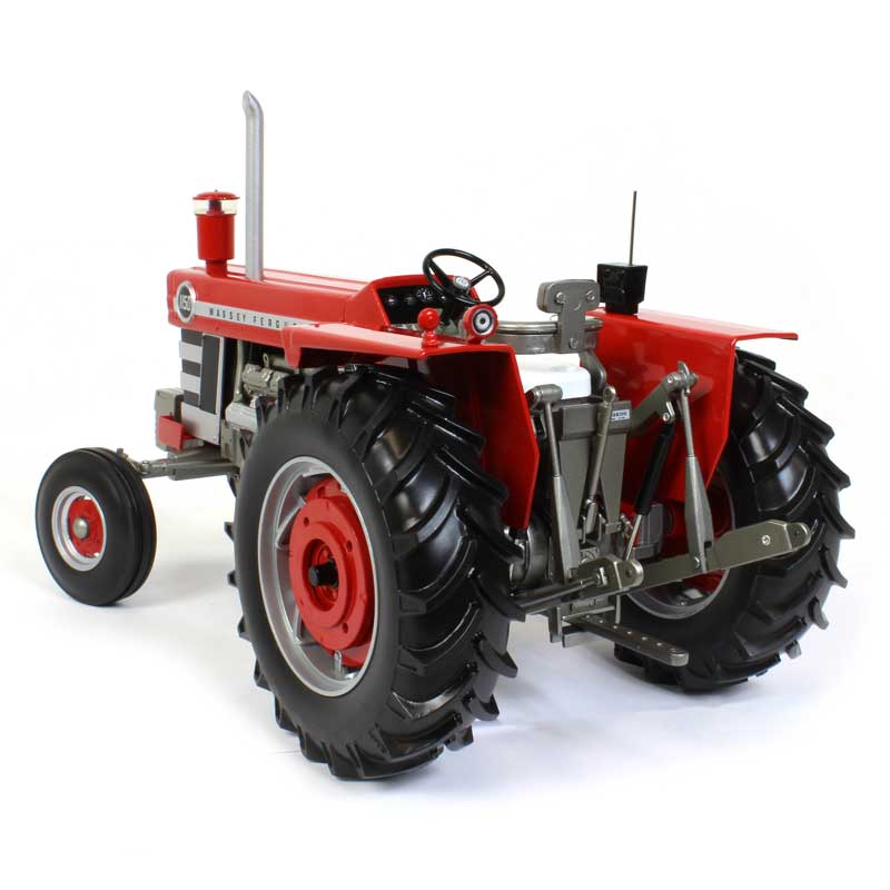 1/16 Massey Ferguson 1150 Wide Front Tractor with Weights, Radio and Straight Pipe by SpecCast