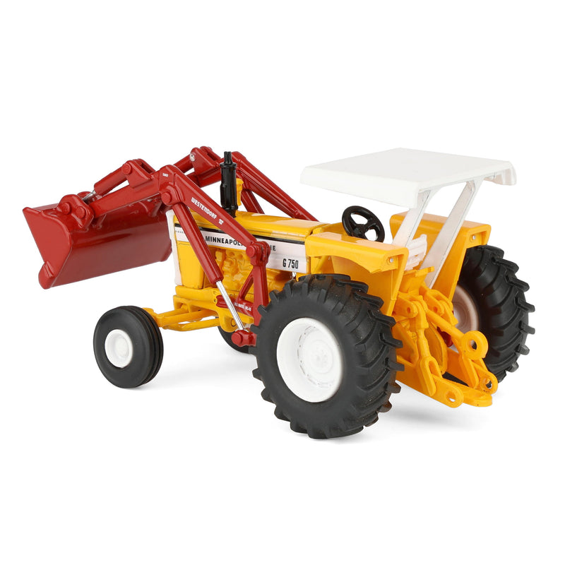 1/64 Minneapolis Moline G750 Tractor with Wide Front & Loader by SpecCast