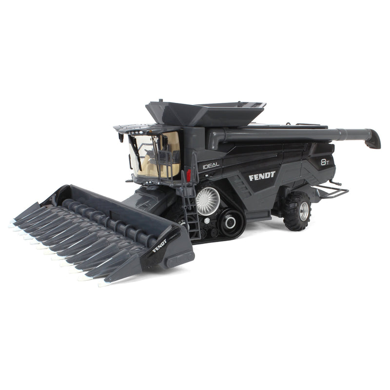 (B&D) 1/64 Fendt Ideal 8T Combine with Corn Head, Grain Head, & Front Tracks - Damaged Box