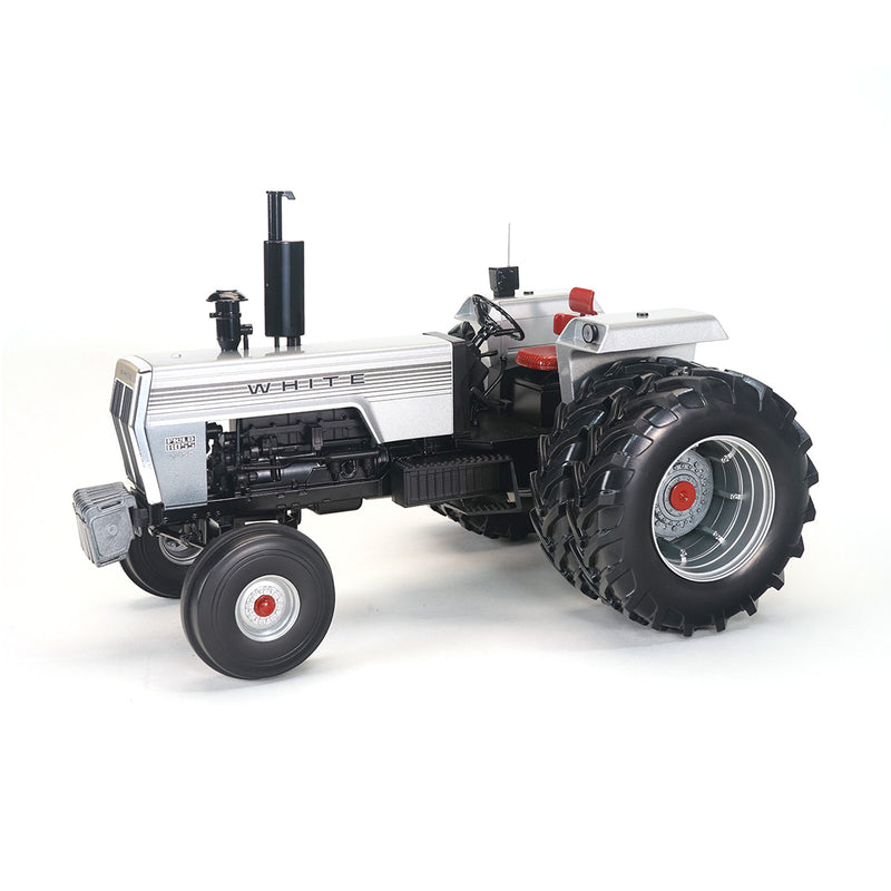 (B&D) 1/16 White 2-150 Tractor with Rear Duals & Fender Radio by SpecCast - Damaged Item