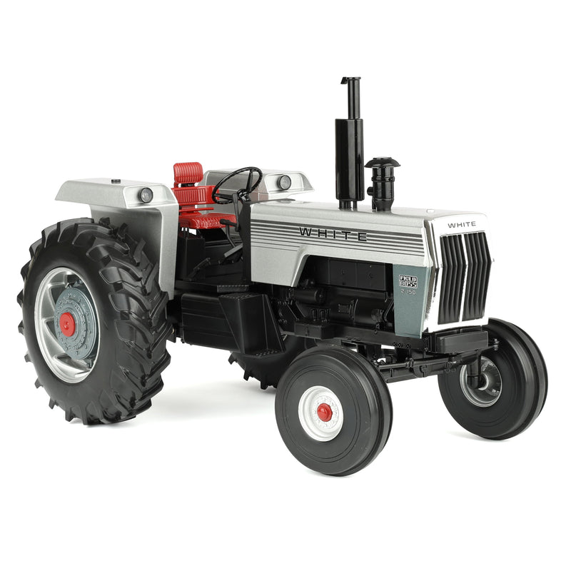1/16 White 2-150 Silver Stripe Open Station Tractor with Wide Front & Rear Singles by SpecCast