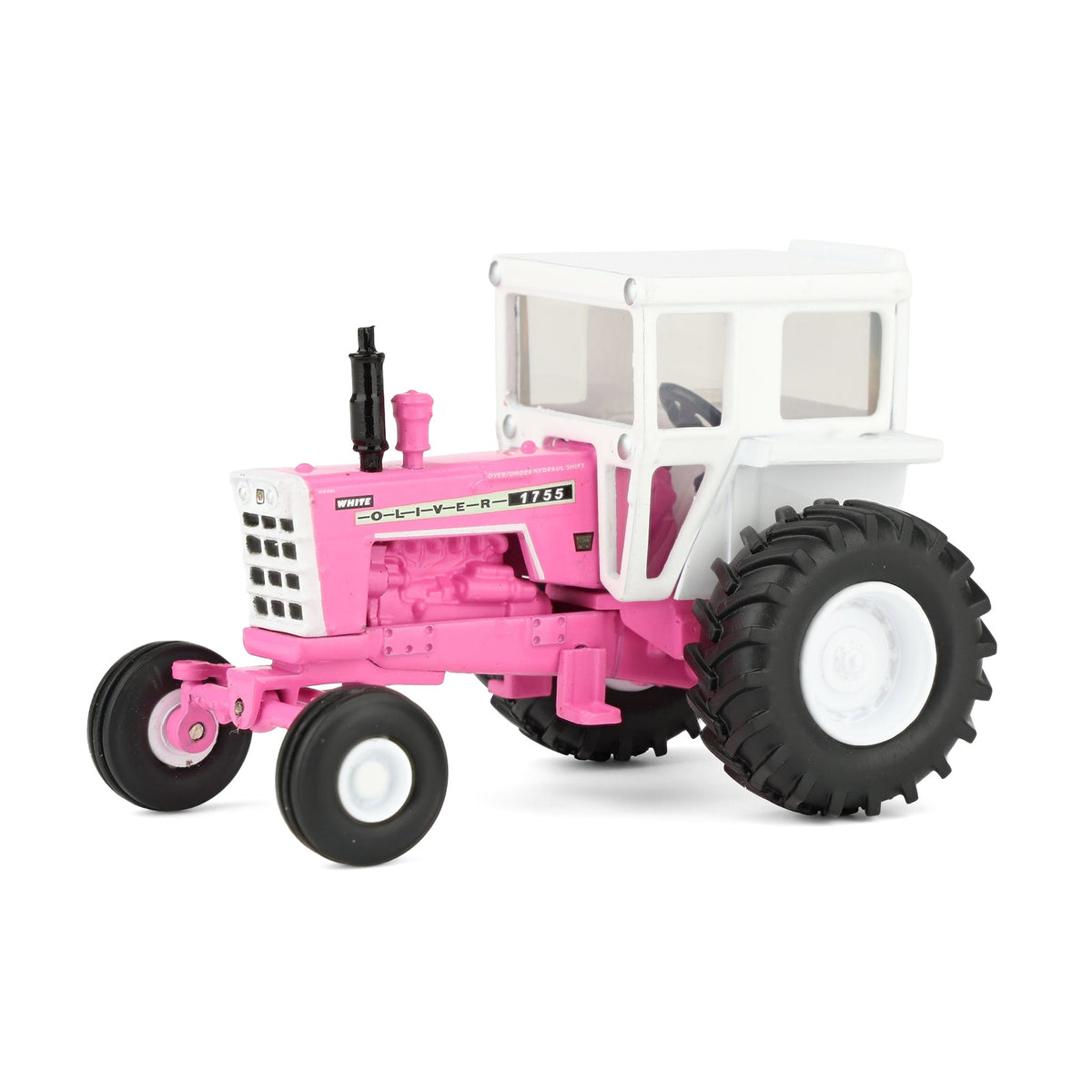 1/64 Pink Oliver 1755 Tractor with Wide Front & Cab by SpecCast