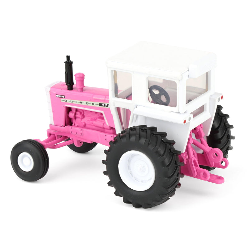 1/64 Pink Oliver 1755 Tractor with Wide Front & Cab by SpecCast