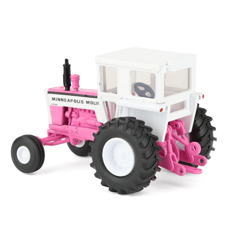 1/64 Pink Minneapolis Moline G840 Tractor with Wide Front & Cab by SpecCast
