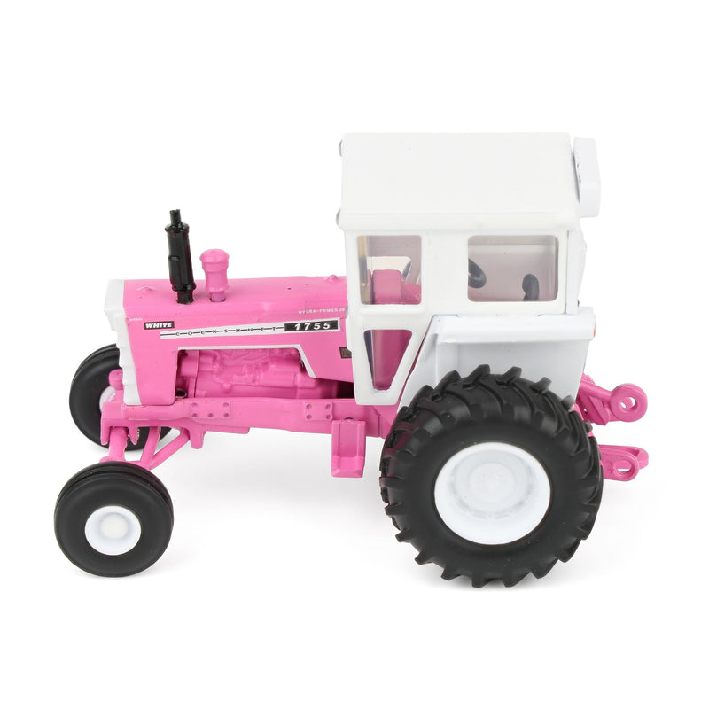 1/64 Pink Cockshutt 1755 Tractor with Wide Front & Cab by SpecCast