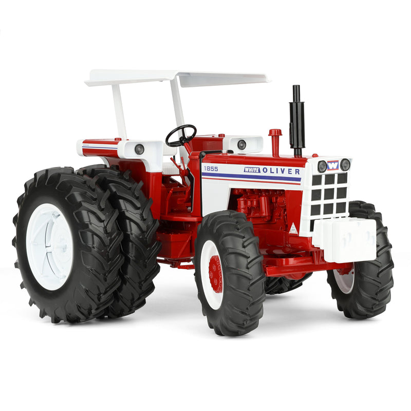 1/16 White Oliver 1855 Tractor with Canopy ROPS & Rear Duals by SpecCast