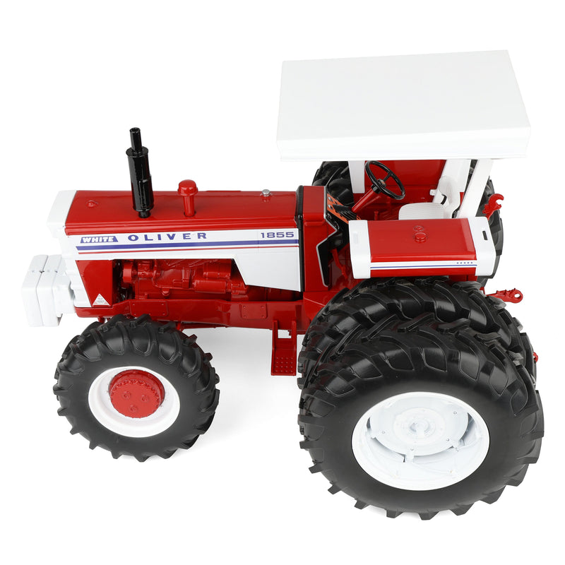 1/16 White Oliver 1855 Tractor with Canopy ROPS & Rear Duals by SpecCast