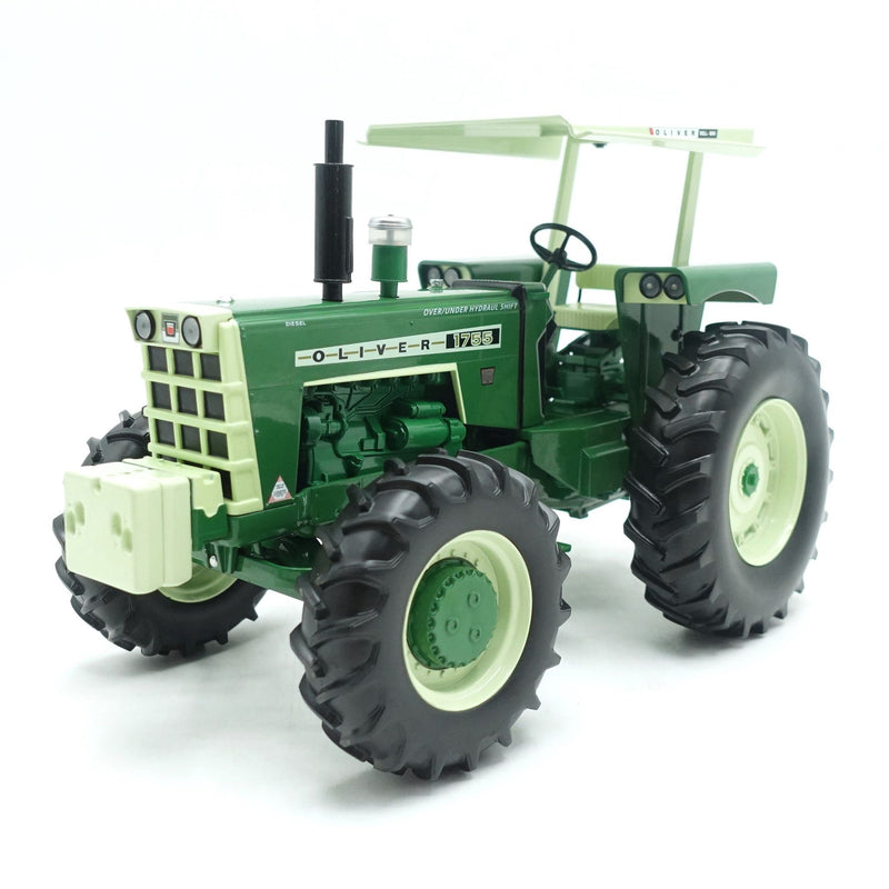 1/16 Oliver 1755 Tractor with FWA, ROPS & Canopy by SpecCast