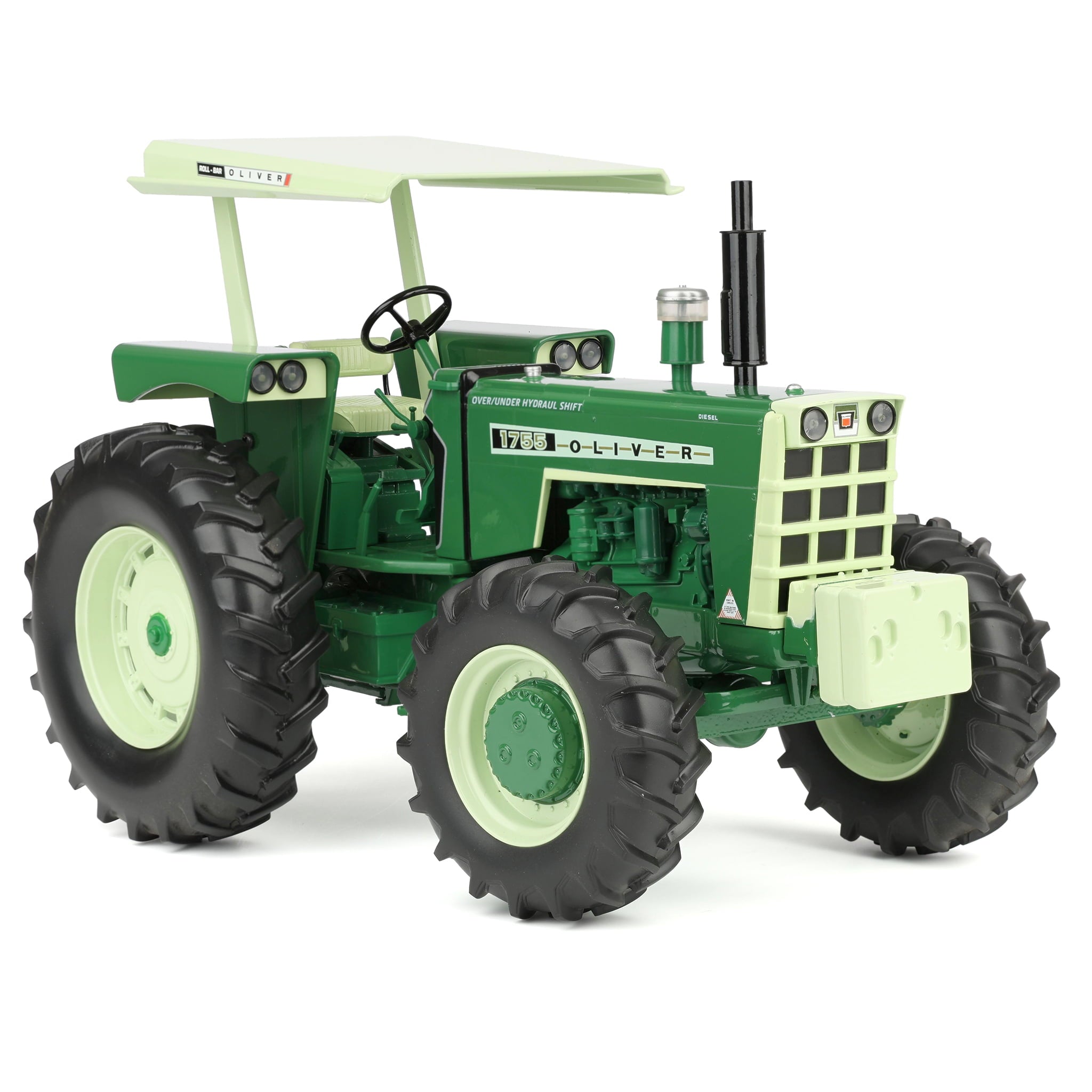 1/16 Oliver 1755 Tractor with FWA, ROPS & Canopy by SpecCast