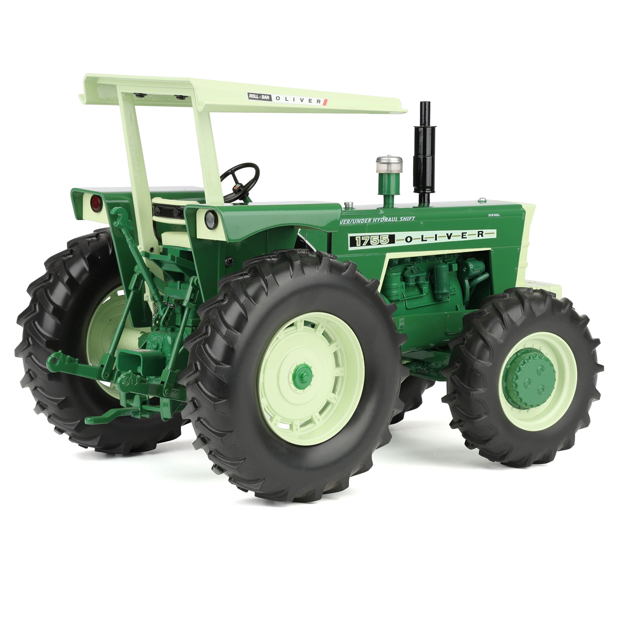 1/16 Oliver 1755 Tractor with FWA, ROPS & Canopy by SpecCast