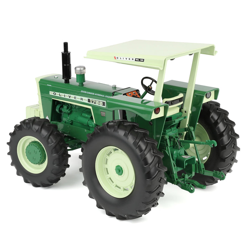 1/16 Oliver 1755 Tractor with FWA, ROPS & Canopy by SpecCast