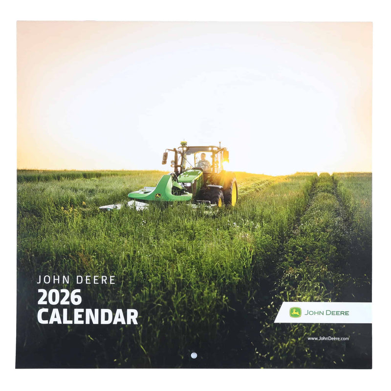 2026 John Deere 12in x 12in Wall Calendar