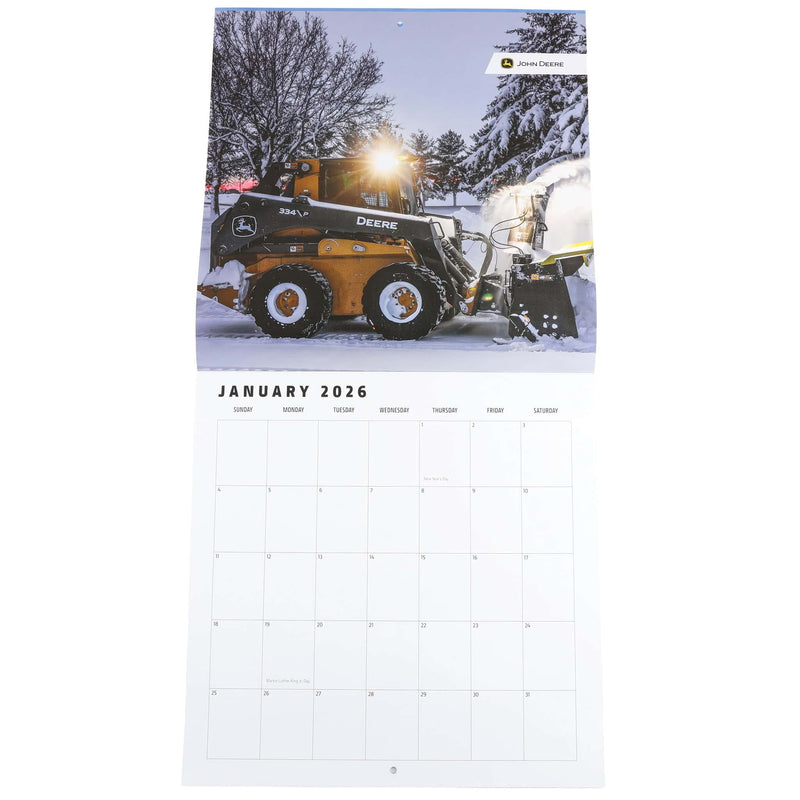 2026 John Deere 12in x 12in Wall Calendar