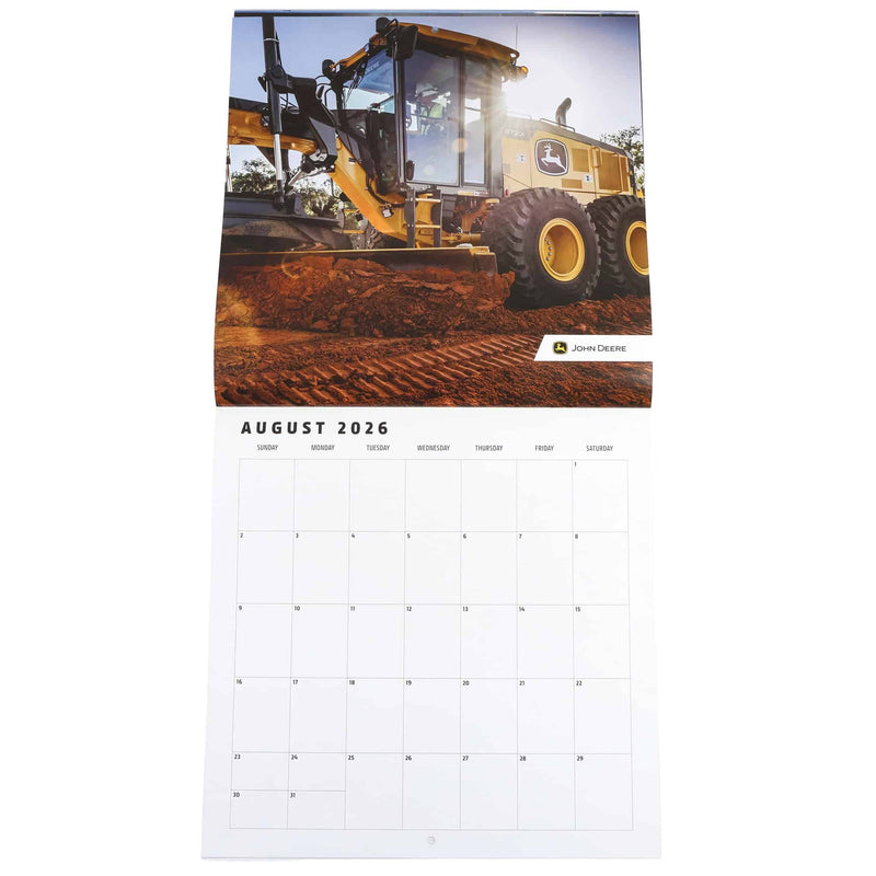 2026 John Deere 12in x 12in Wall Calendar