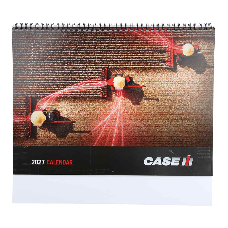2027 Case IH 12 Month Wall Calendar, 13in x 11.5in