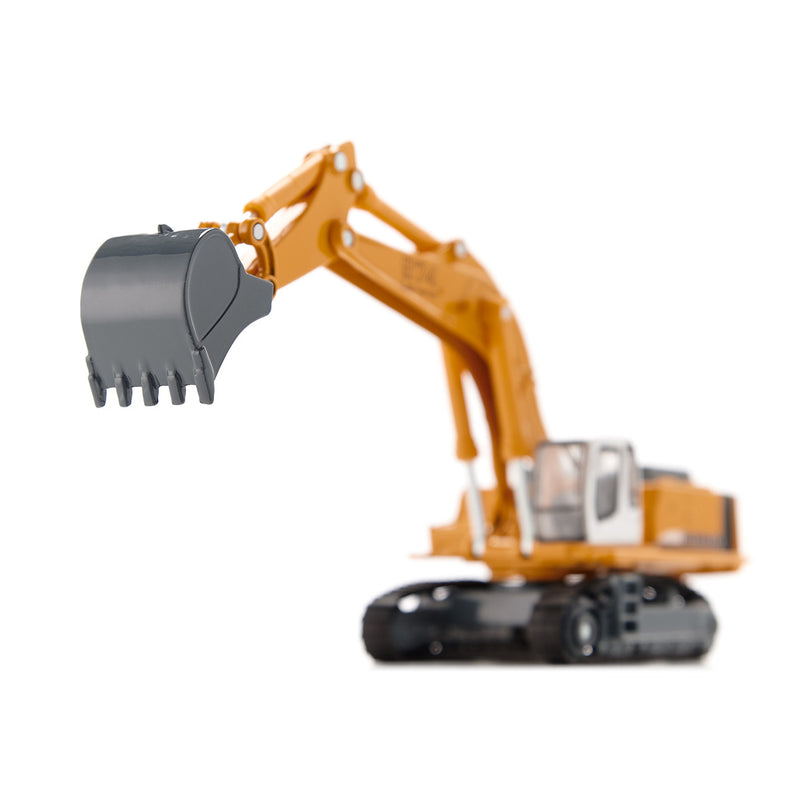 1/87 Liebherr 974 Excavator with MAN Truck & Lowboy Trailer by SIKU