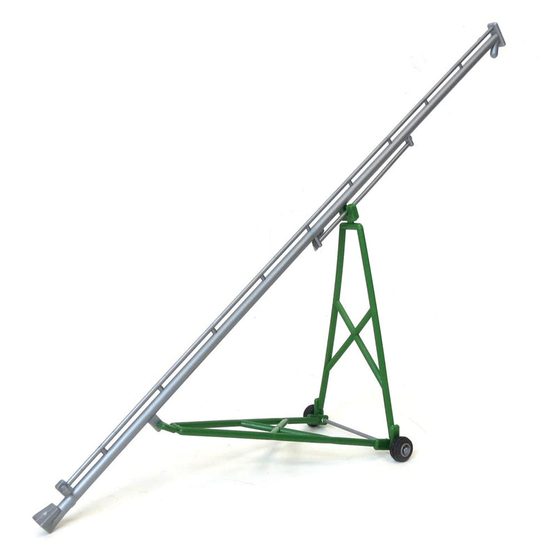 (B&D) 1/64 Silver & Green Plastic Grain Auger (80ft to Scale) by Standi Toys - Damaged Item